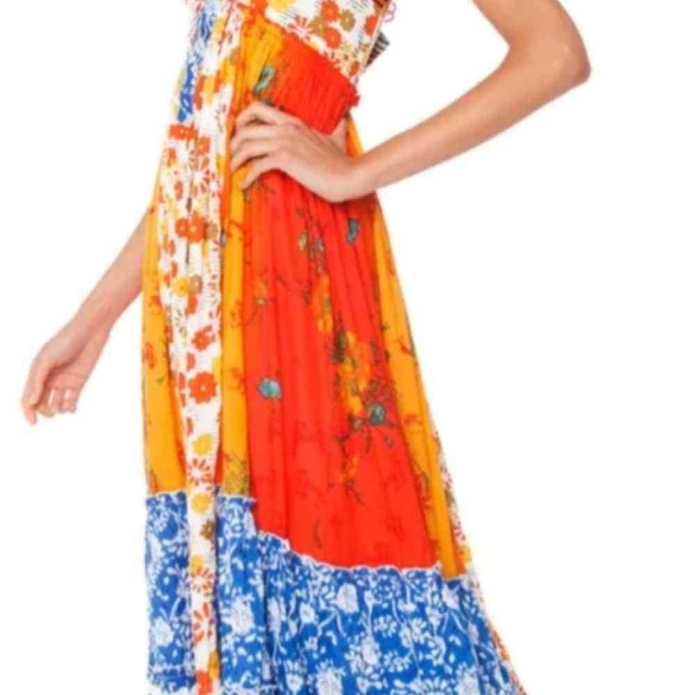 Free People Golden Dreams Maxi Dress